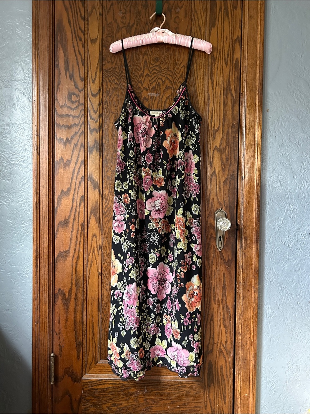 Vintage Floral Slip Dress